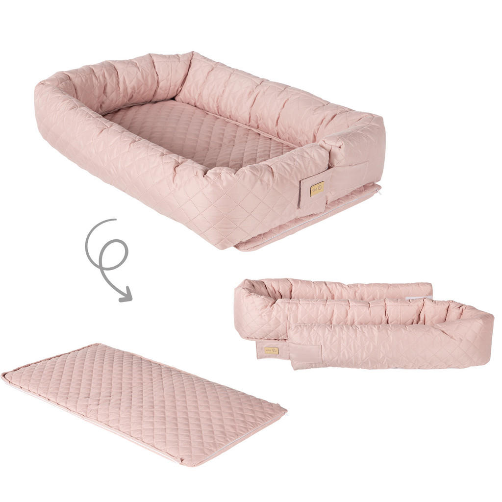 Thumbnail - Roba Babylounge, Rosa, Textil, 87x60 cm, Schlafen, Babybett-Ausstattung, Babynestchen, Kuschelnest für Babys