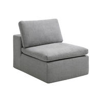 SESSEL - Stoff Grau - CORTOLINE - Grau, Textil (80/83/112cm) - Vente-Unique