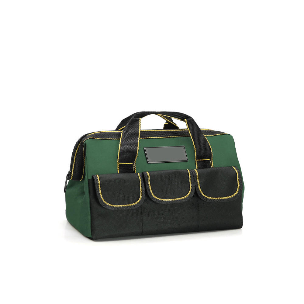 WERKZEUGTASCHE – (36 x 25 x 20 cm), bietet Platz für 1 oder 2 Werkzeuge – verfügt über einen gepolsterten Griff und einen Schultergurt. - Grün, Textil (20/25/36cm) - DCA