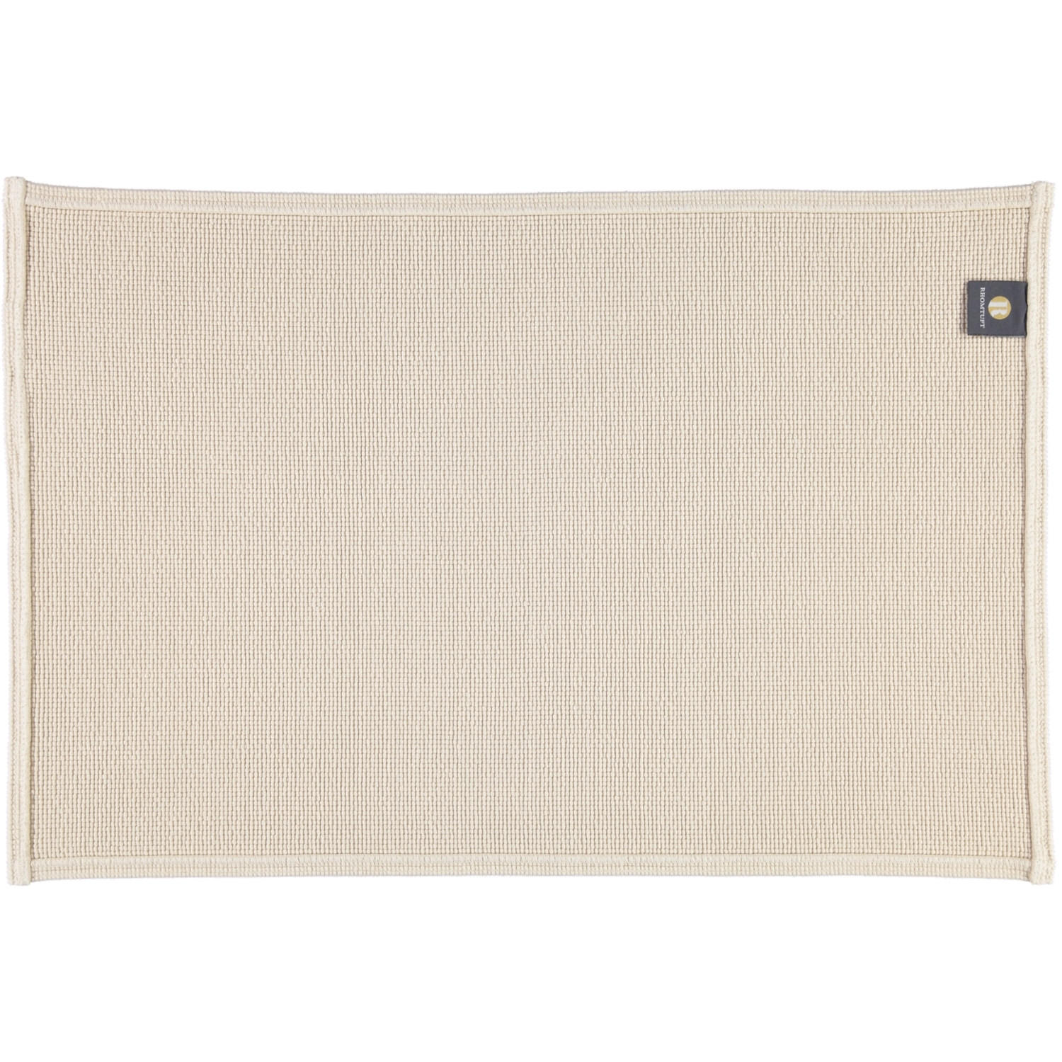BADEMATTEN PLAIN NATUR-JASMIN - 20 - Beige, Textil (60/90cm) - Rhomtuft