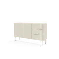KOMMODE Muzzi - Weiß, Holzwerkstoff (147/81.2/39.8cm) - Pillovely