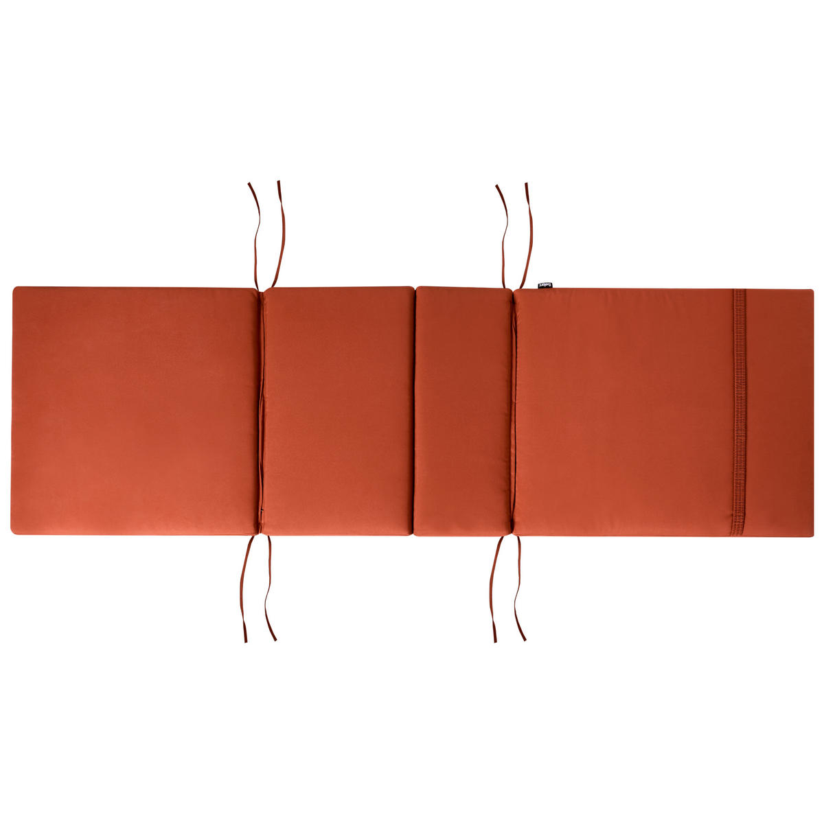 Liegenauflage Rot 58/189 cm Toscana/Java/Amantea Premium - Rot, Textil (189/5/58cm) - Beliani