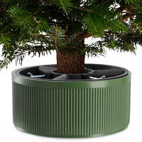 KADAX Weihnachtsbaumständer Christbaumständer 1,5 m - Grün, Kunststoff (13.7cm) - KADAX