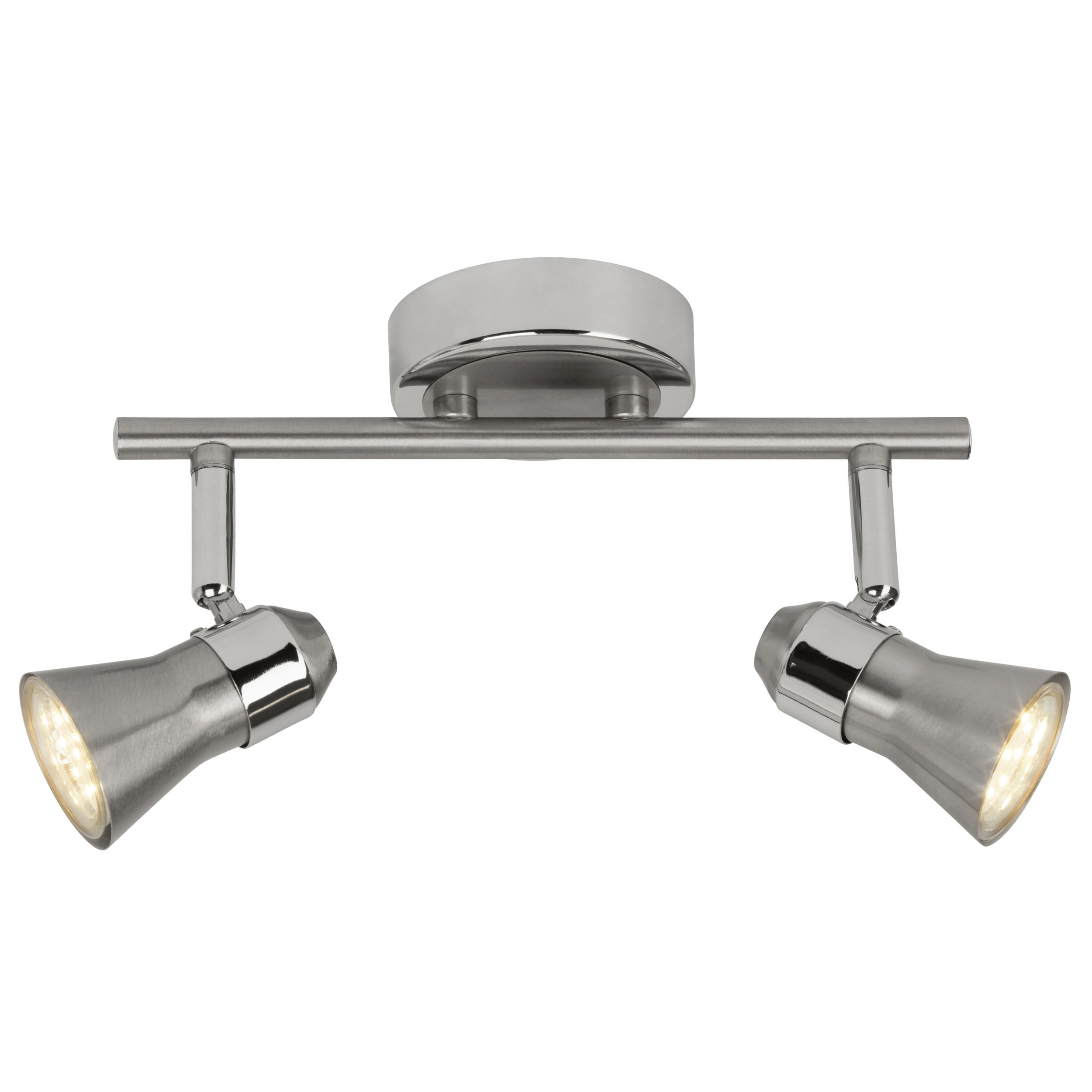 LED SPOT Sanny Eisen/Chromfarbenfarben 16,5/31,5/13,5 cm - Multicolor, Metall (16.5/31.5/13.5cm) - Brilliant