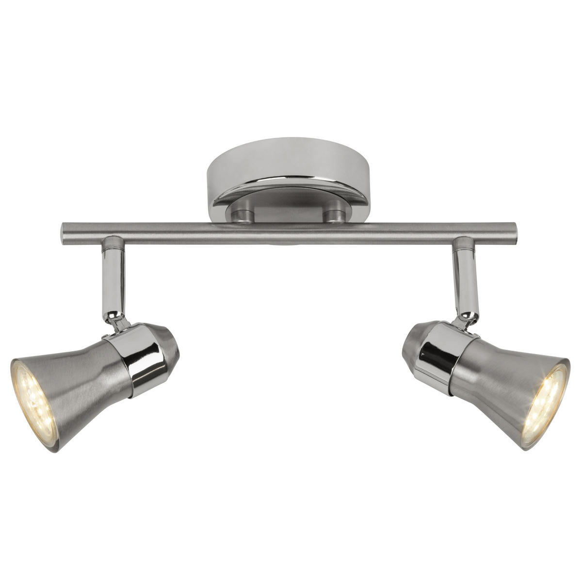 LED SPOT Sanny Eisen/Chromfarbenfarben 16,5/31,5/13,5 cm - Multicolor, Metall (16.5/31.5/13.5cm) - Brilliant