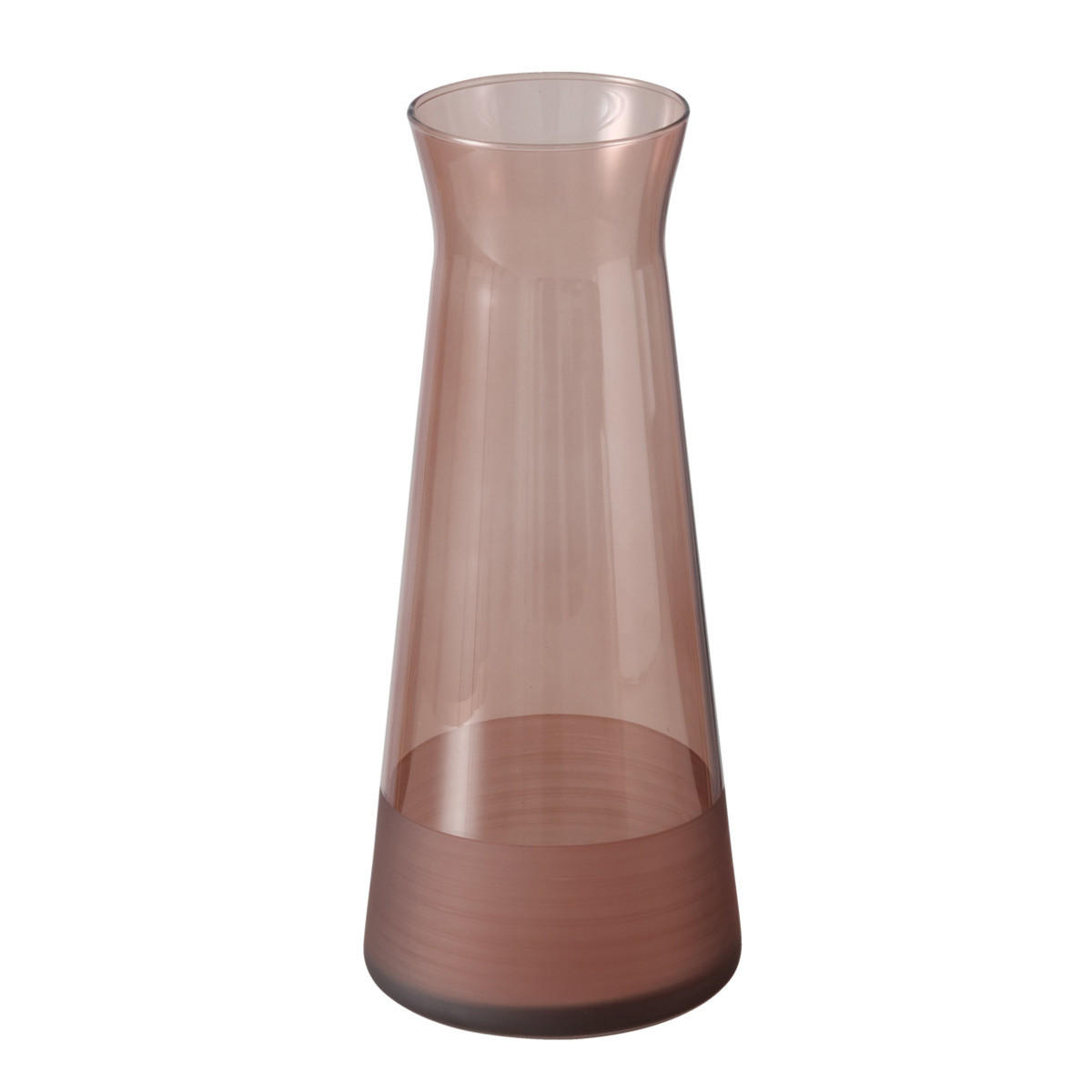 KARAFFE Glas Audetta 1145 ml - Rosa, Glas (10.5/25cm) - Boltze Home