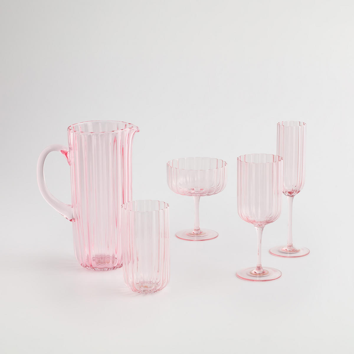 TEEKANNE Vittoria - Hellrosa, Glas (1.2L) - home&you