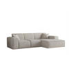 ECKSOFA Ottom Celes Premium Ascot Bukla - Beige, Holzwerkstoff/Textil (266/165cm) - Fun Möbel
