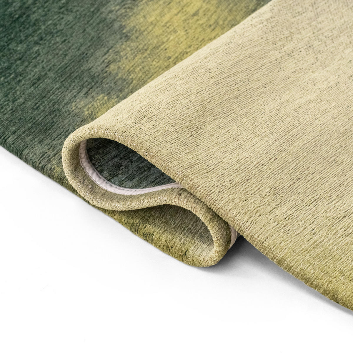 PREPROGA Aquarelle Leaf 235/340 cm - zelena, umetna masa/tekstil (235/340cm) - Louis De Poortere