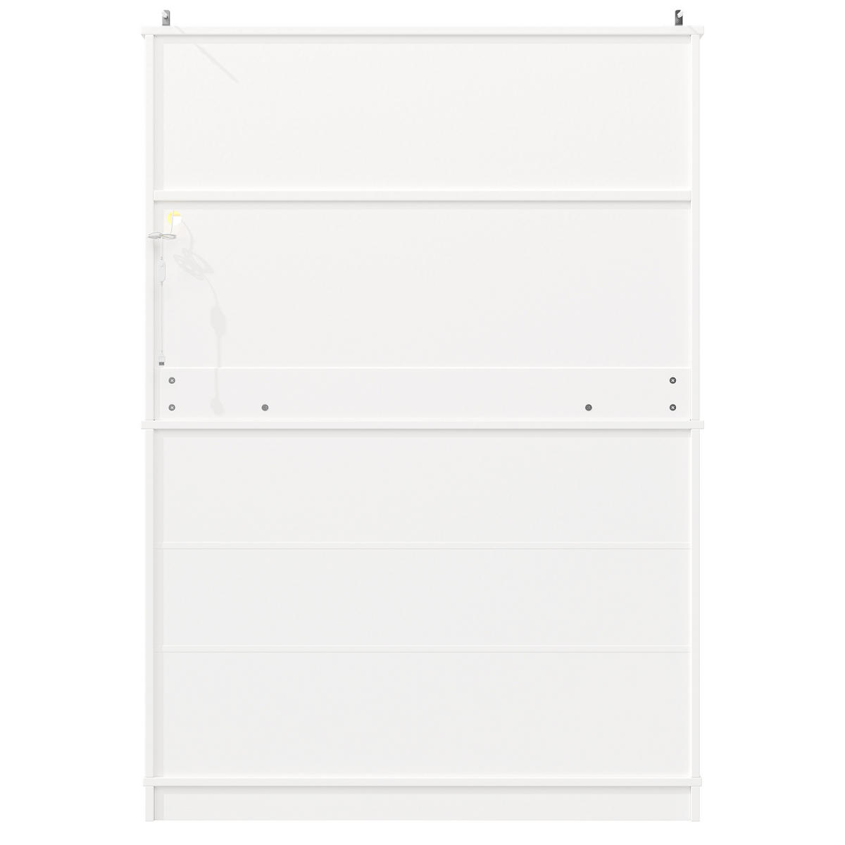 BUFFETSCHRANK App-Steuerung Weiß 108/40/180 cm - Weiß, Holz (108/180/40cm) - PANGIVO