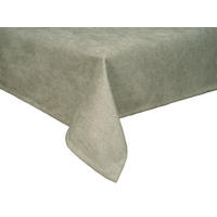 TISCHDECKE FarbTon Chenille-Haptik greig-taupe 100/100 cm - Taupe, Textil (100/100cm) - beties Heimtextil