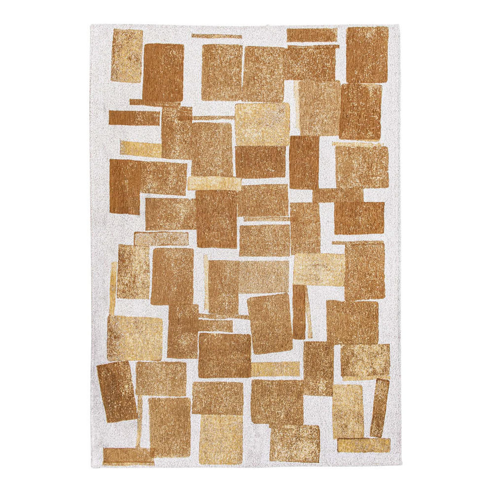 TEPPICH Nuggets Craft 170/240 cm - Gelb, Textil (170/240cm) - Louis De Poortere