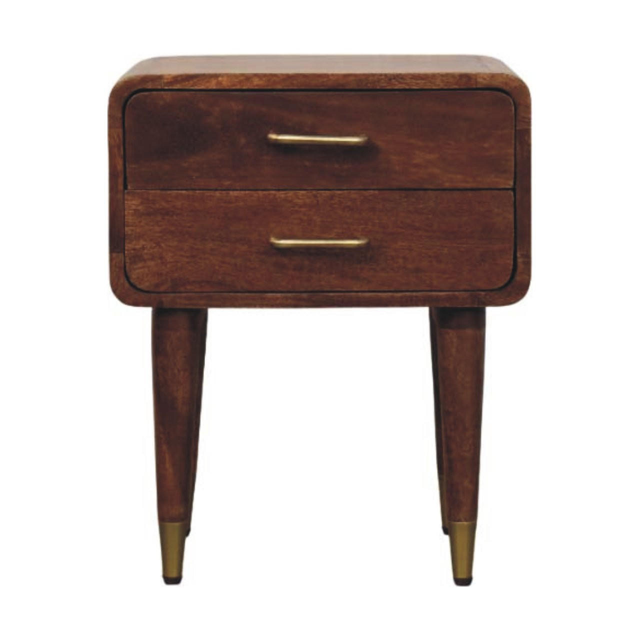 Artisan Furniture Nachtkasten Rotbraun 45x55x35 cm