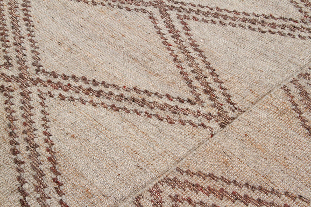 TEPPICH Flachgewebe PULSO Beige 160x230 cm - Beige, Naturmaterialien (160/230cm) - Novatrend