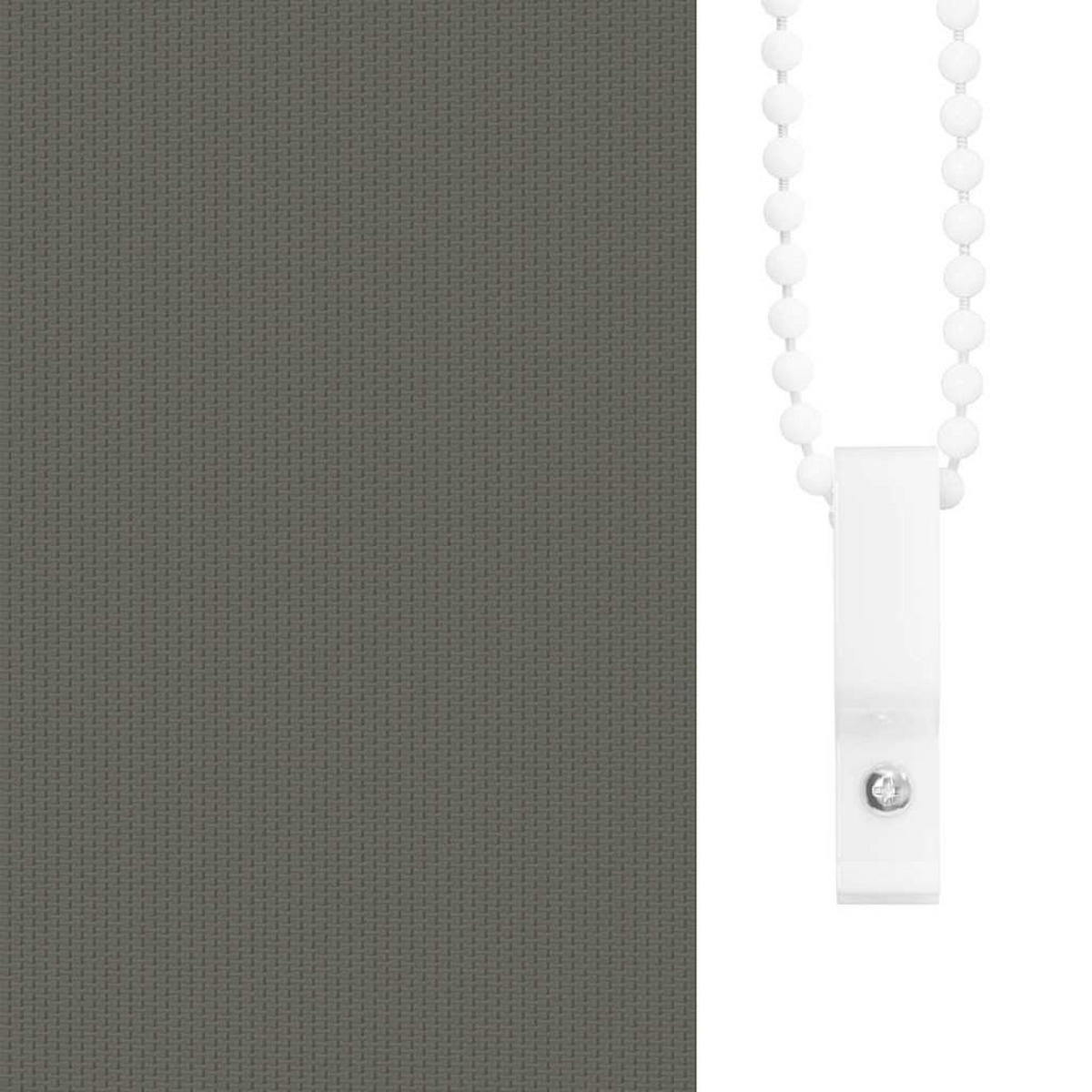 VERDUNKELUNGSROLLO 40/150 cm Stoffbreite 35,7 cm aus Polyester Grau - Grau, Textil (40/150cm) - vidaXL
