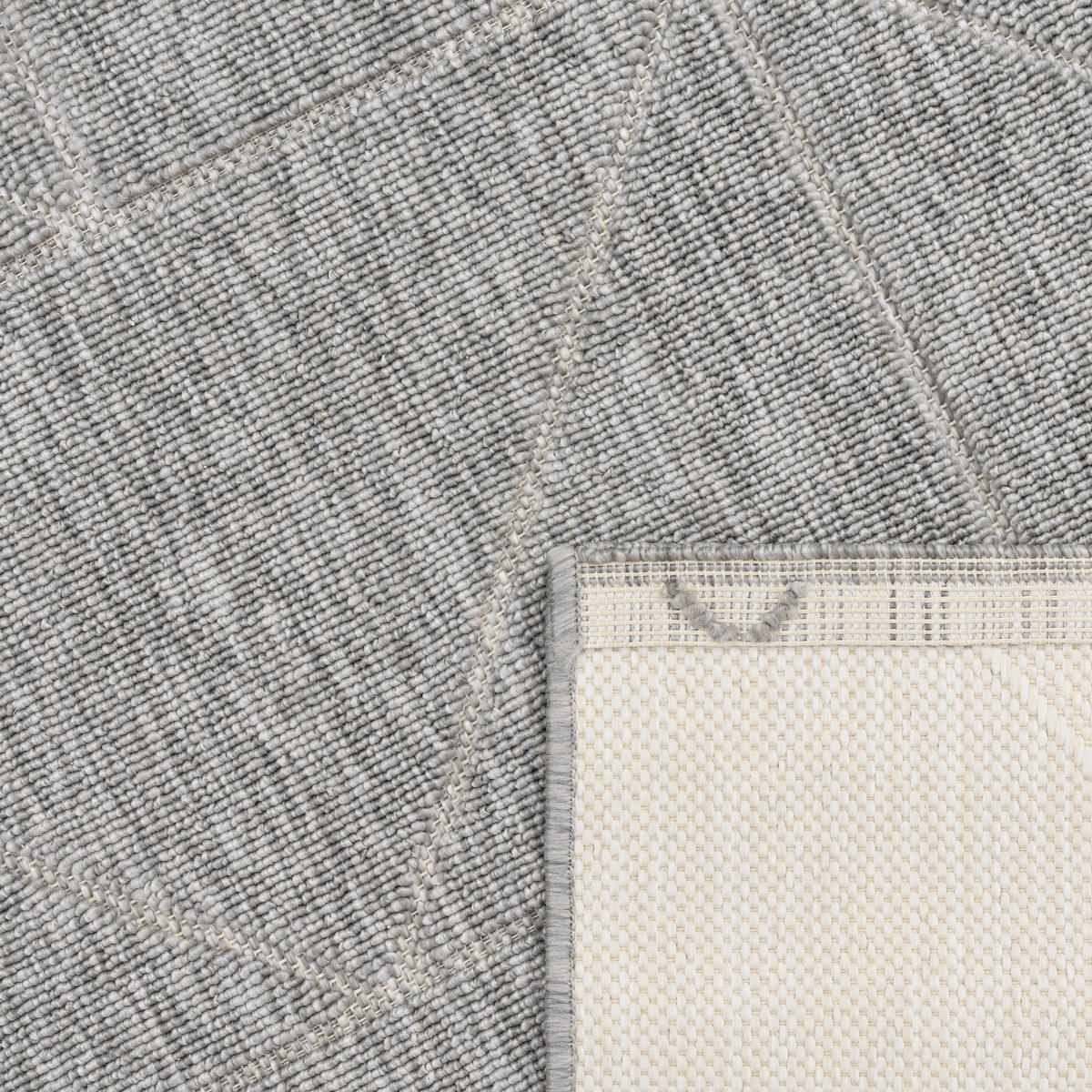 OUTDOORTEPPICH 160/230 cm Brugge 226 - Grau, Textil (160/230cm) - Paco Home