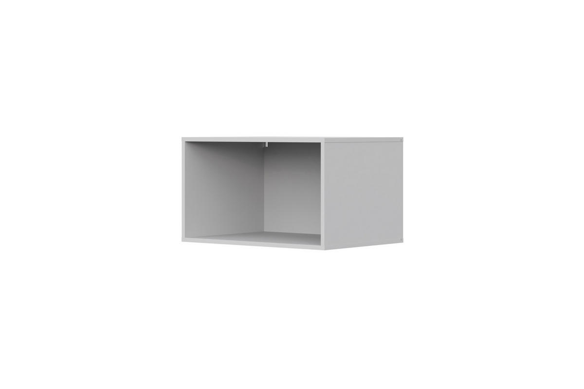 SCHRANKAUFSATZ Weiß 69/40/49 - Weiß, Holzwerkstoff (69/40/49cm) - RAUMHIRSCH FURNITURE