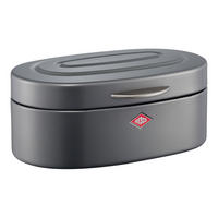 BROTKASTEN Single Elly Graphit matt - Schwarz, Metall (19.4/14/32.2cm) - Wesco
