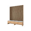 GARDEROBE Balma V - Silberfarben/Eiche Artisan, Holzwerkstoff (170/206/44cm) - MIRJAN24