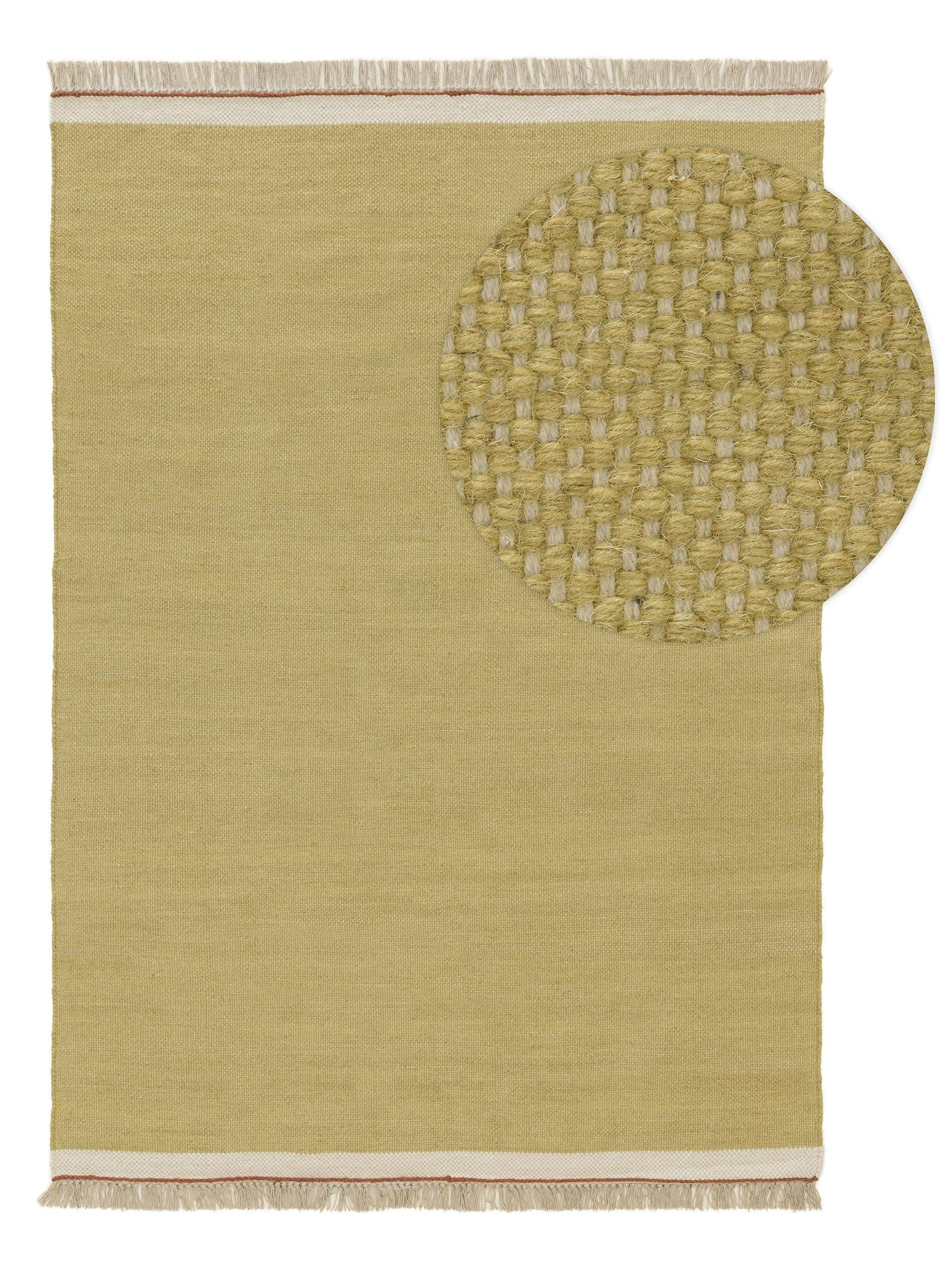 WOLLTEPPICH Karla Grün 80x120 cm - Grün, Textil (80/120cm) - benuta Pop