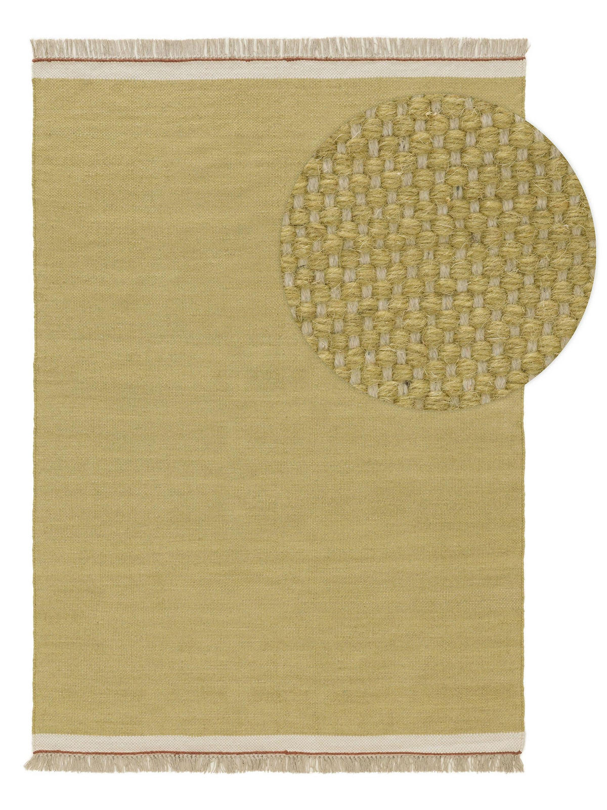 WOLLTEPPICH Karla Grün 200x300 cm - Grün, Textil (200/300cm) - benuta Pop