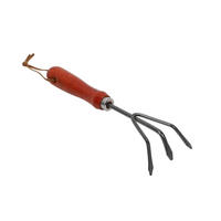 GARTENWERKZEUG-SET 3-teilig - Braun, Metall (8/4/29.5cm)