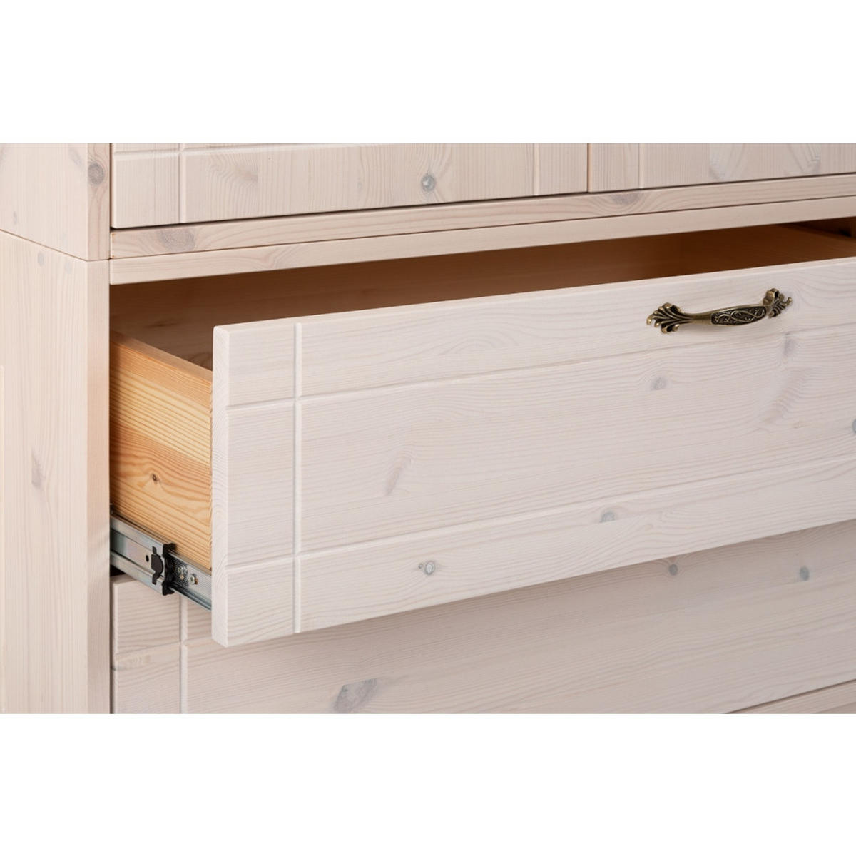 DREHTÜRENSCHRANK - Dunkelbraun/Weiß, Holz (89/192/52cm) - MSL wooden furniture