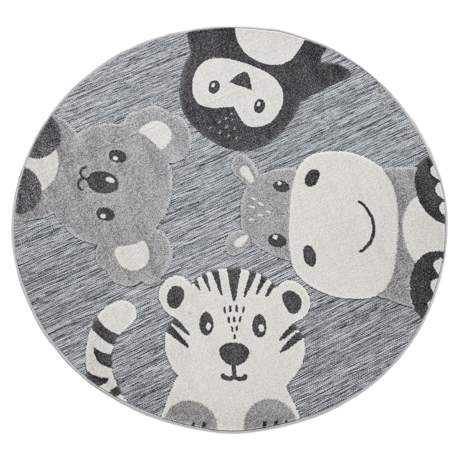 KINDERTEPPICH 200/200 cm Tweet 461 - Grau, Textil (200/200cm) - Paco Home