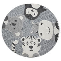 KINDERTEPPICH 200/200 cm Tweet 461 - Grau, Textil (200/200cm) - Paco Home