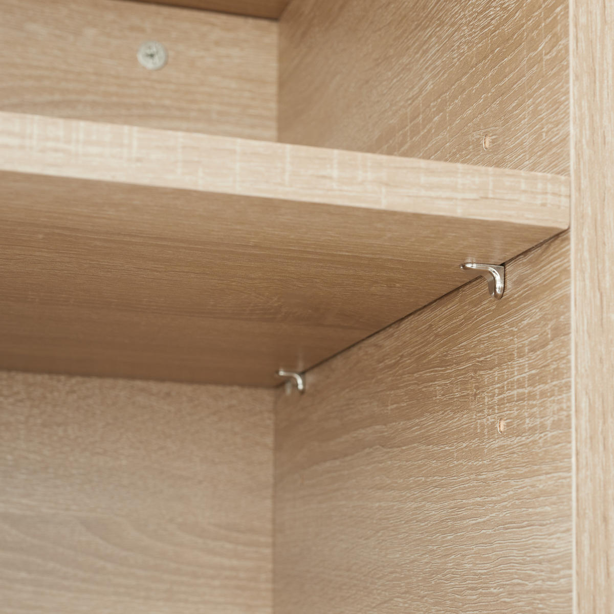 NACHTSCHRANK Kidderminster,40 x 43 60,5 cm,Industrial Holz hell, Eiche Sonoma - Naturfarben, Holzwerkstoff (43/60.5/40cm) - tectake