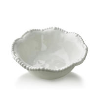 SCHALE Basic weiß 15/15/6 cm Porzellan - Weiß, Keramik (15/6/15cm) - Mondex