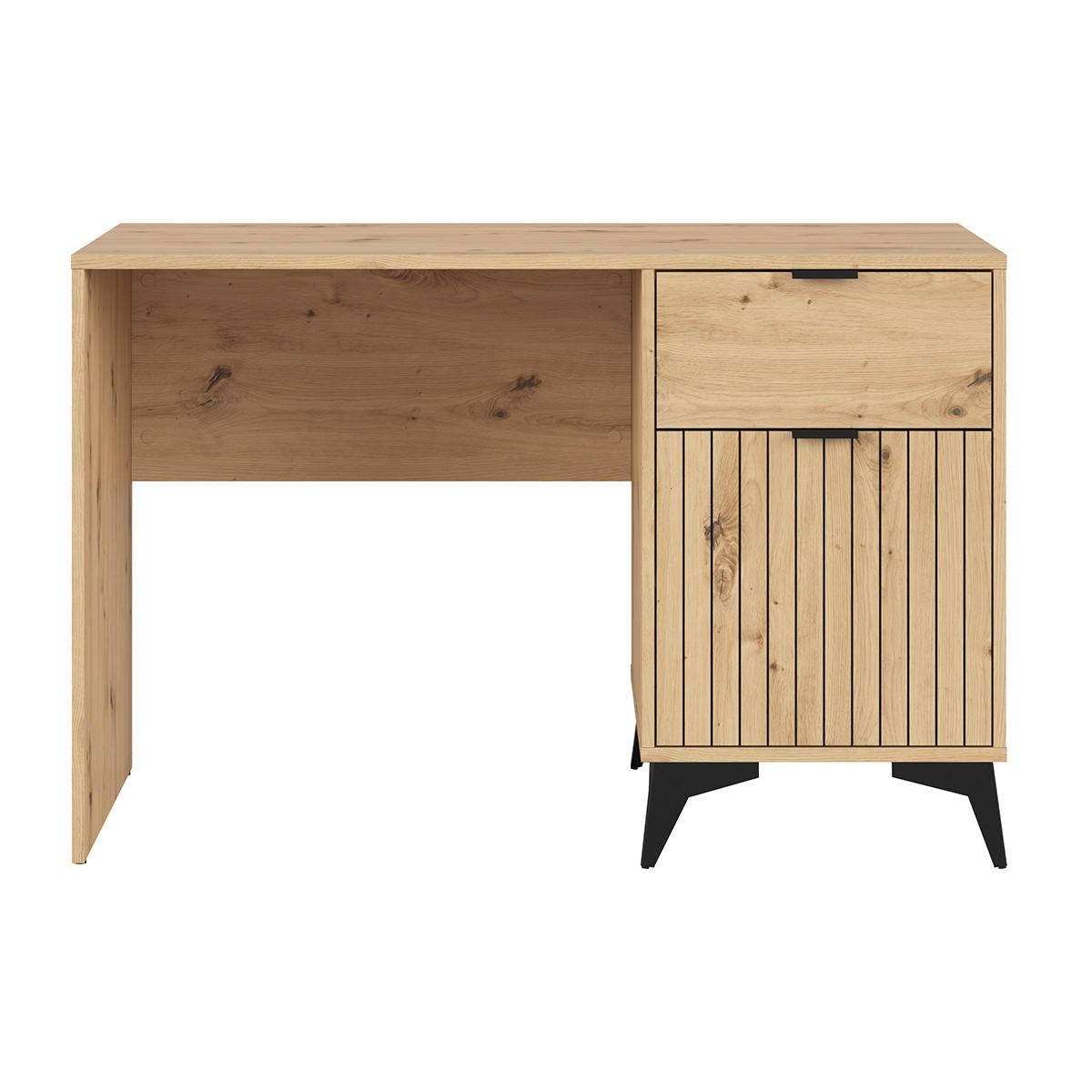 PSACÍ STŮL Mao Dubové dřevo - hnědá, kompozitní dřevo (60/120/78cm) - Petits-meubles