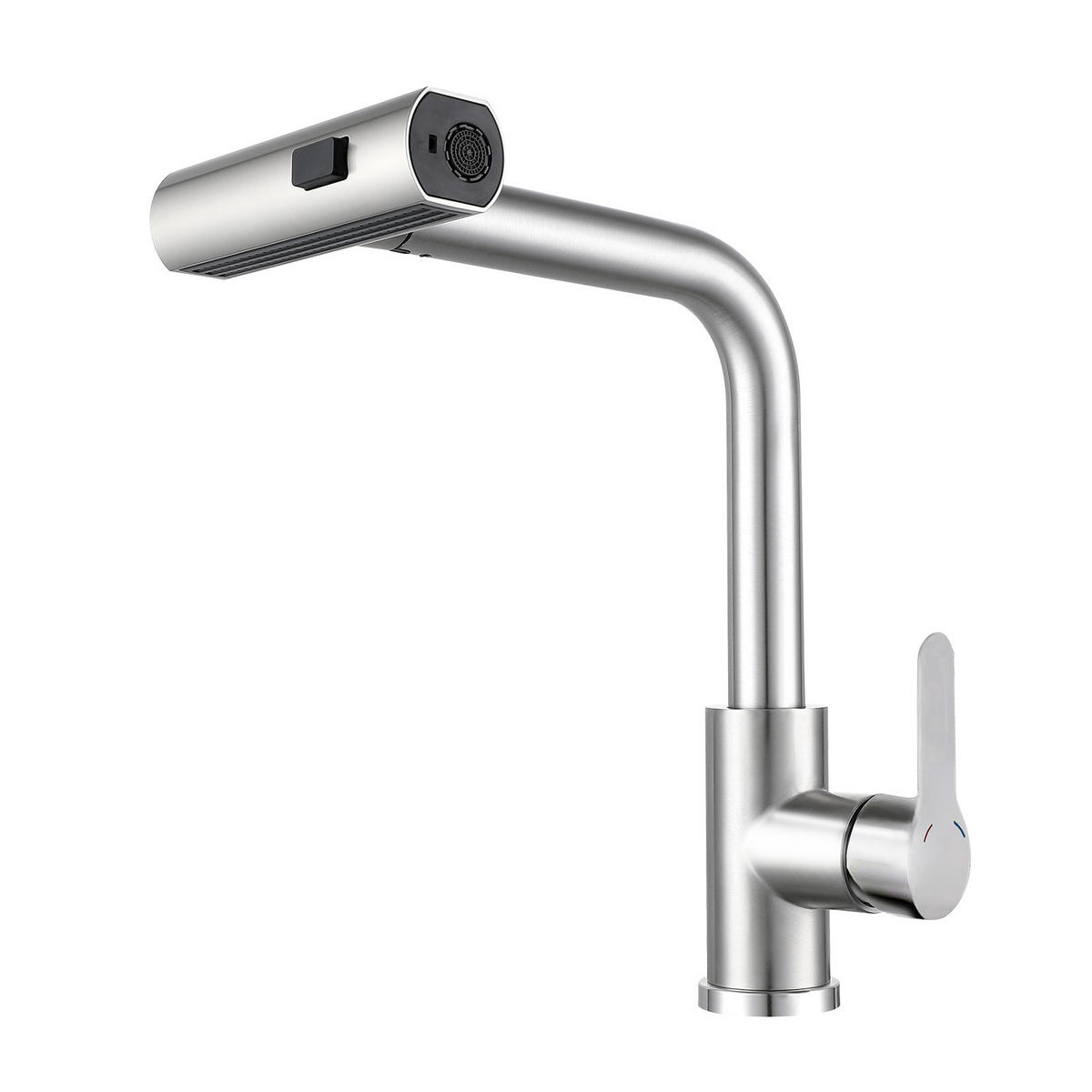 KÜCHENARMATUR Einbeck II 34/19.5/19.5cm - Weiß, Kunststoff (19.5/19.5/34cm) - Nettlife