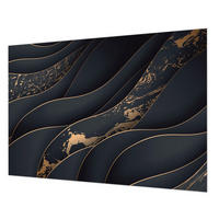 FOTOTAPETE 312x219 cm - Elegante Wellen - Weiß, Textil (312/219cm) - Wallfluent