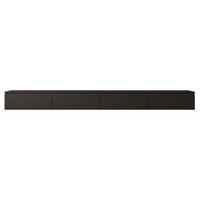 TV-LOWBOARD Bemmi hängend Schwarz 300 cm - Schwarz, Holzwerkstoff (300/28.4/31.8cm) - Selsey