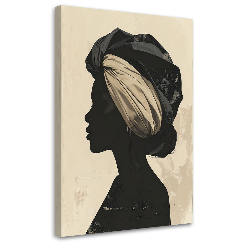 Feeby Wandbild, Schwarz 40x60 cm
