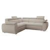 ECKSOFA Boston Maxi - Chromfarben/Creme, Holz/Textil (260/260cm) - MIRJAN24