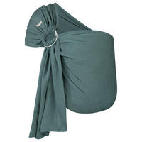BABYTRAGETUCH Ring-Sling ultraleicht - Waldgrün, Textil (70/0.1/200cm) - Hoppediz