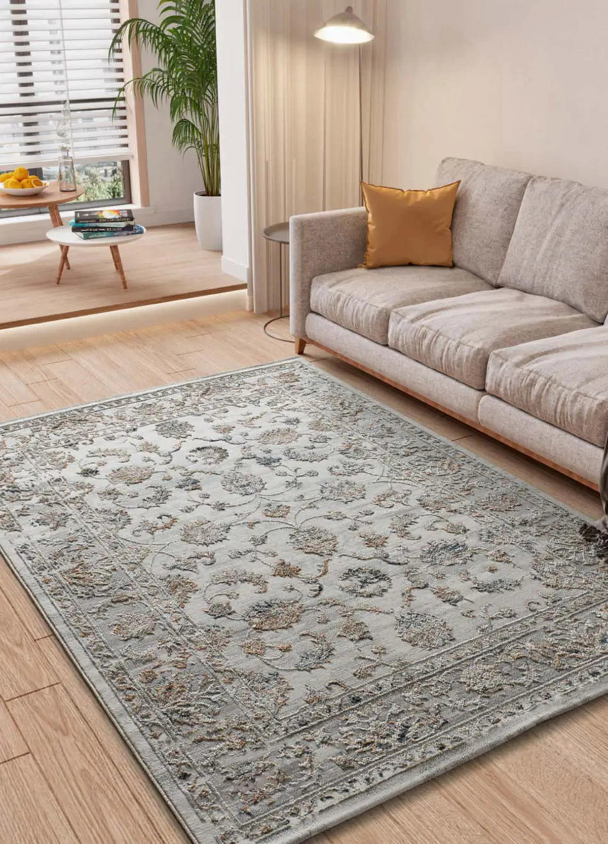 KURZFLORTEPPICH Mehrfarbig Keops 192/290 cm - Beige/Multicolor, Naturmaterialien/Textil (192/290cm) - Atticgo