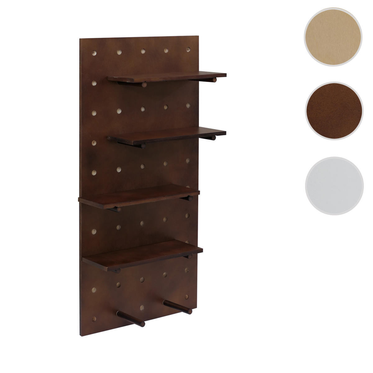 STENSKI PANEL Rjava Kompletna garnitura - rjava, les (50/100/1cm) - MCW