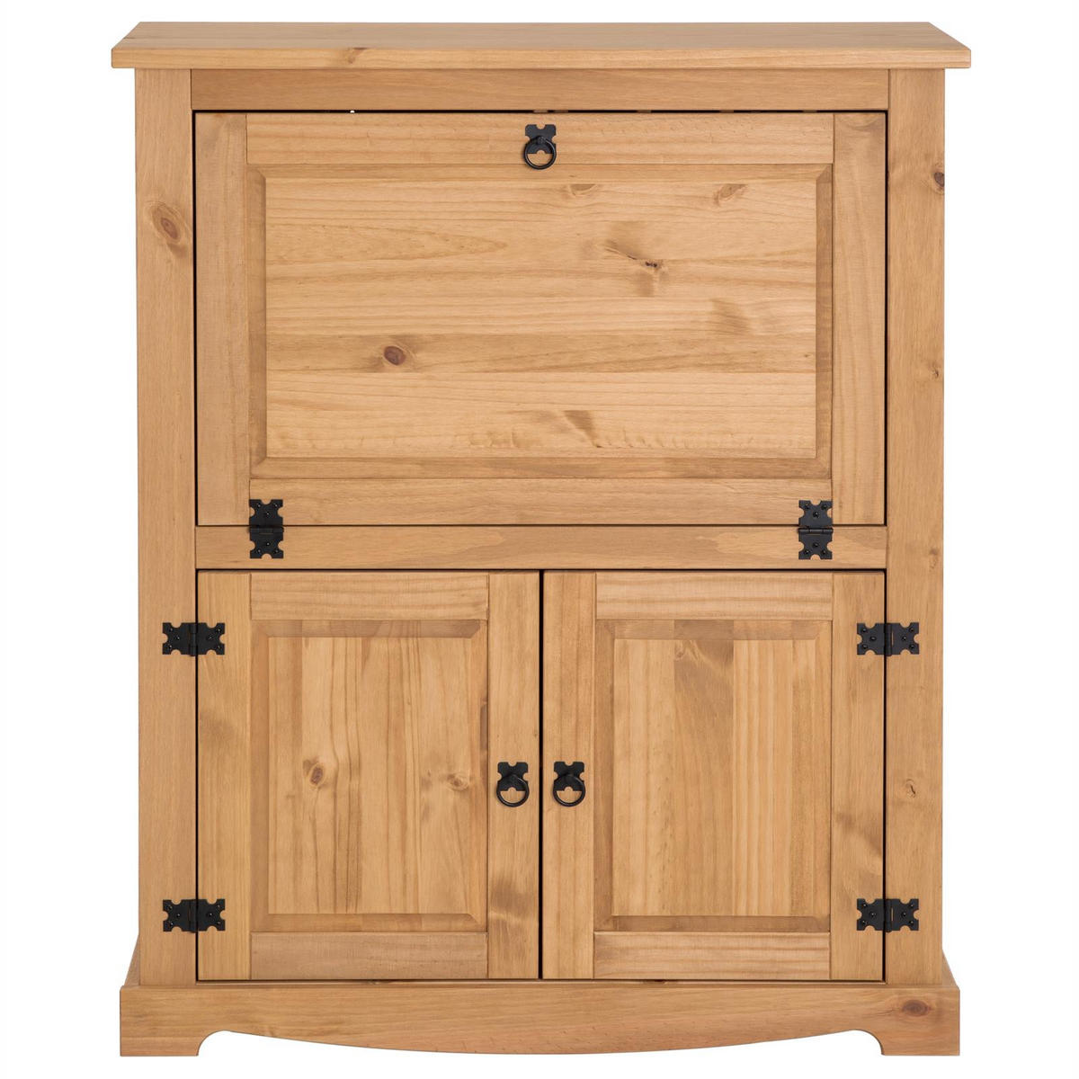 WEINSCHRANK TEQUILA - Kieferfarben, Holz (98/121/40cm) - IDIMEX
