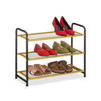 SCHUHREGAL - Multicolor, Metall (60/48/25cm) - Relaxdays