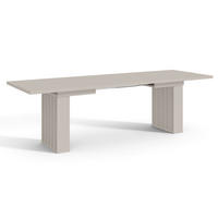 ESSTISCH Ausziehbar 160-240 cm Kaschmir - Kaschmir, Holzwerkstoff (240/80/75cm) - Home Collective