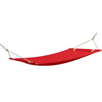 HÄNGEMATTE Lenger Rot - Rot, Textil (310/4/110cm) - KONSIMO®