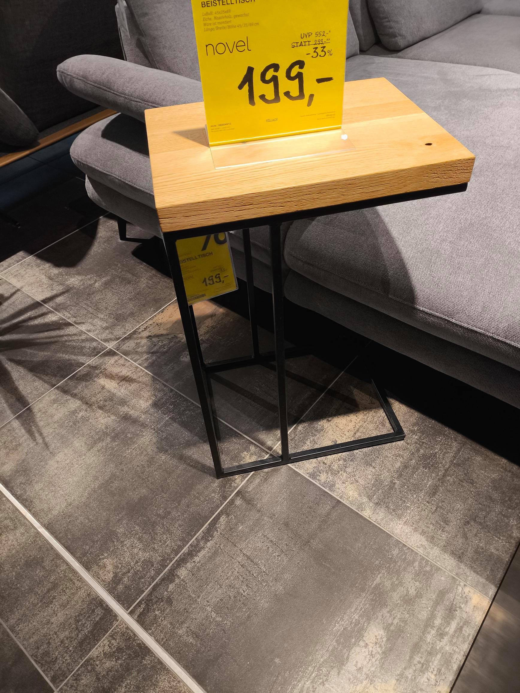 Beistelltisch VILLACH - Novel