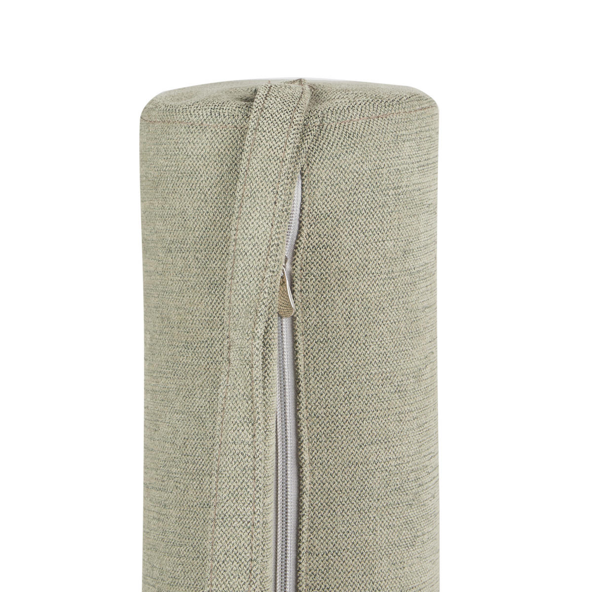 ČALOUNĚNÉ LEHÁTKO CHAISE LONGUE Látka Zelené Mauriac - zelená barva, textil (74/40/180cm) - Beliani