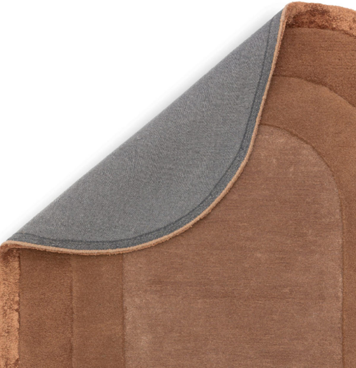 TEPPICH handgetuftet RINGO Orange 160 x 230 cm - Orange, Naturmaterialien (160/230cm) - Novatrend