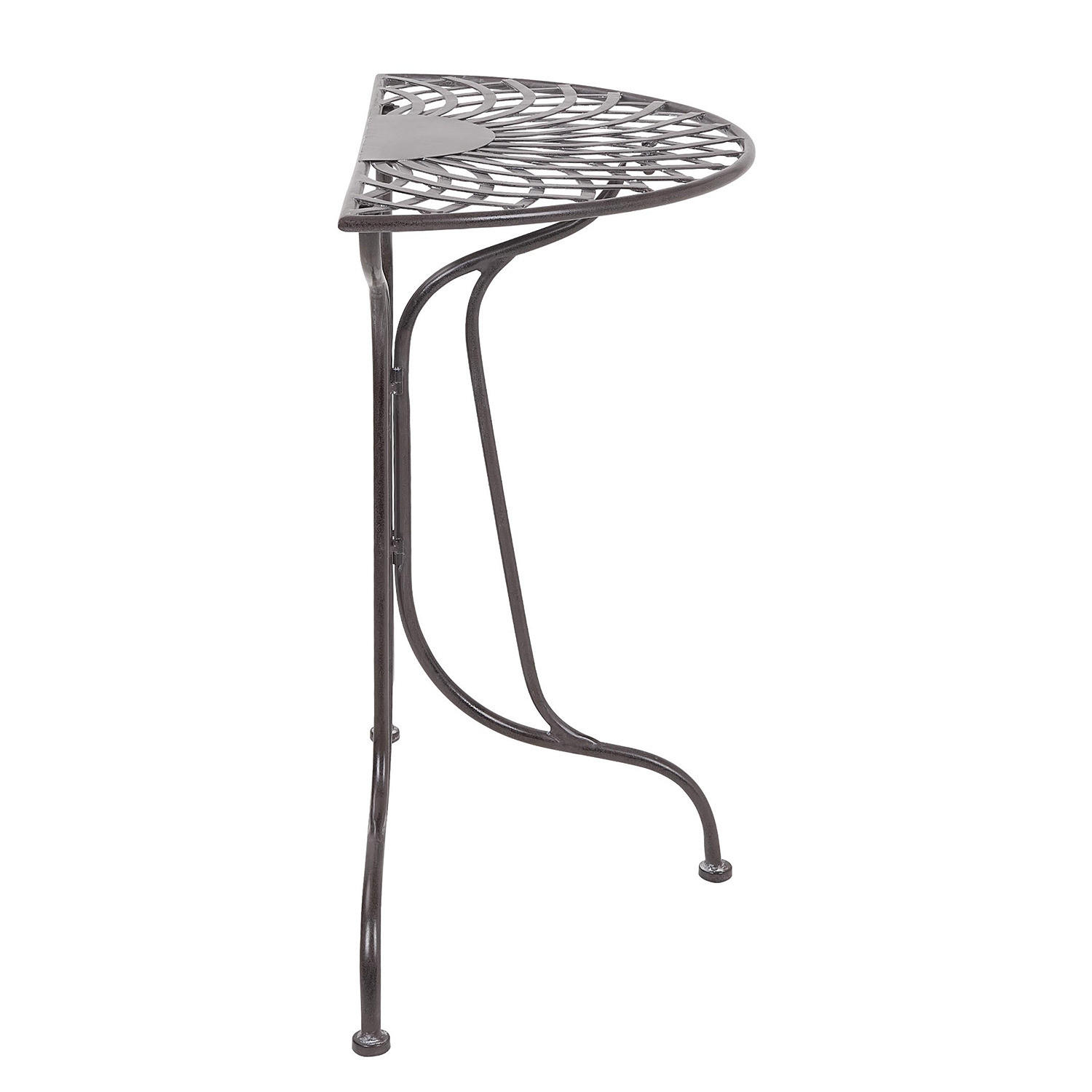 Thumbnail - Butlers Gartentisch, Braun, Metall, 70x71x35 cm, Gartenmöbel, Gartentische, Gartentische