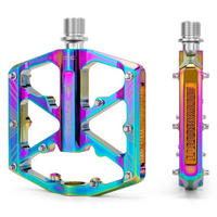 FAHRRADPEDALE Aluminium mit Reflektoren und 3 Lagern - Multicolor, Metall (11.8/1.5/10.1cm)