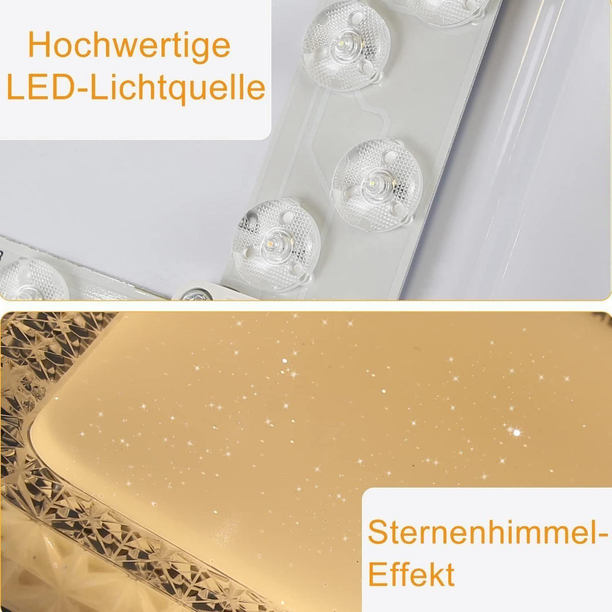 LED-DECKENLEUCHTE Luhmann 30/30/5.5cm - Weiß, Kunststoff (30/30/5.5cm) - Nettlife